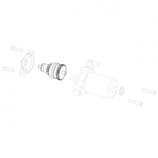 Starter driving gear 50589