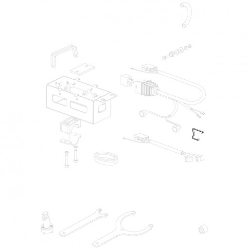 Harness fixing clip