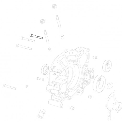 Socket-head screw M6x45