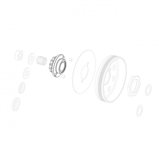 Sprocket z-12 with washer GP-Rok Jr
