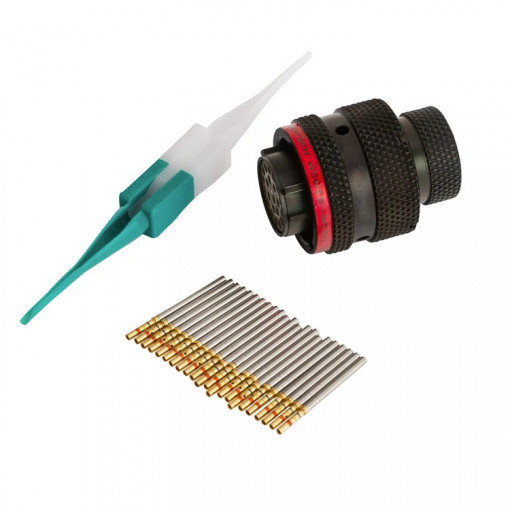 AiM 22 Pin Connector and Pins MXS, MXP, MXG, MXL2 Female Deutsch Connector