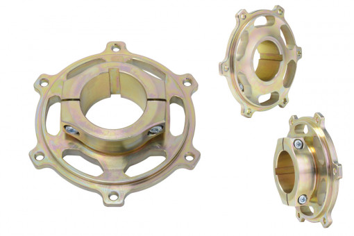 Sprocket hub double connection