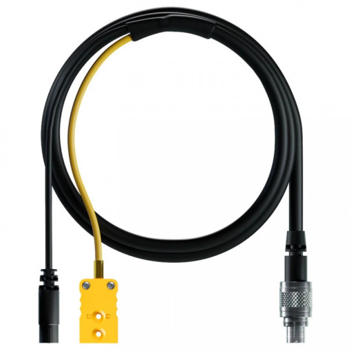 AiM MyChron5 S 2T Patch Lead Yellow TC Plug & Black 719 TR Plug