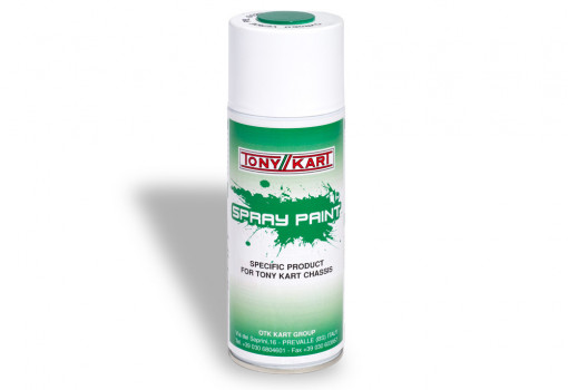 Green spray paint