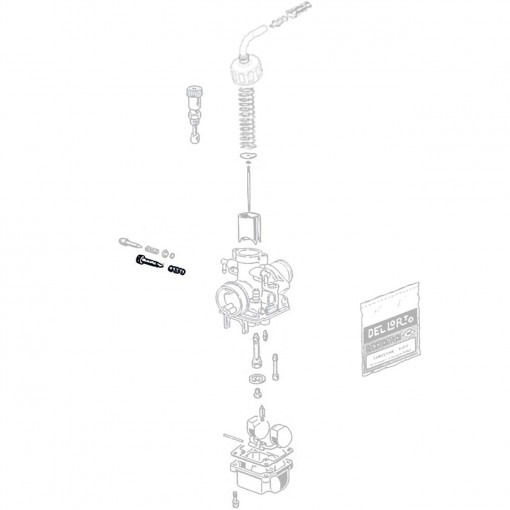 Needle gas valve kit