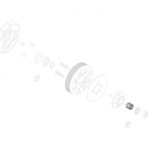 Clutch cage k12x15x15
