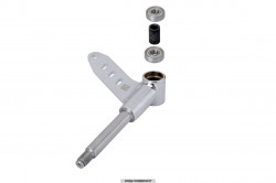 Left Mini Neos stub axle with bearings