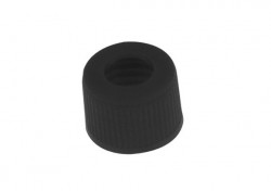 Small drilled plug for fuel tank Black