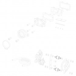 Coil fixing silent-block