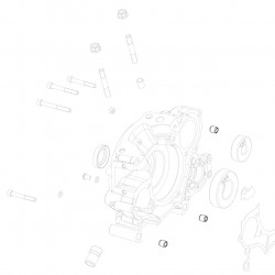Crankcase dowel 10x10,5x6,5