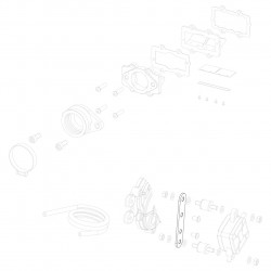 Fuel pump support plate