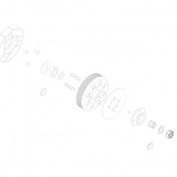 Mr3 Kid-Mini Rok-Mr3 Sprocket nut