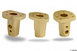 AL steering wheel angled hub - 6 holes