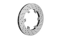 Self-ventilated rear brake disk Ø 206x16 mm