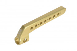 Brake pedal support for Mini CIK-FIA rudder pedals