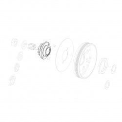 Sprocket z-13 with washer GP-Rok Jr