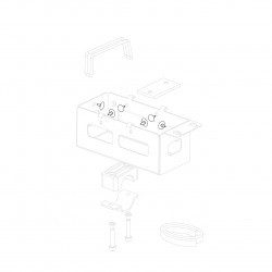 Accumulator support rubber
