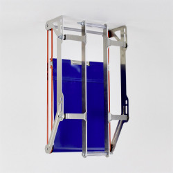 SCREEN EM-IAME MEDIUM WITH SUPPORT BLUE