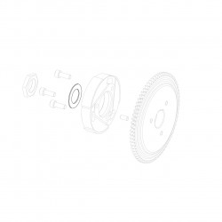 Spring washer 20,4x32,5x1,5