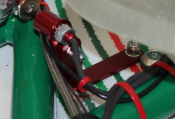 AiM OTK Kart Pedal Position Bracket Kit 4 Pieces
