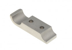 AL rear engine mount bracket 2 screws 92x32 mm