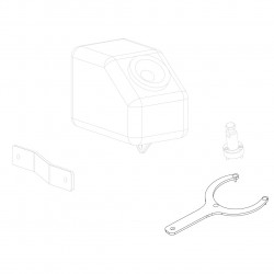 Clutch nut fix key
