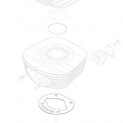 Mini Rok cylinder basis gasket 0,3