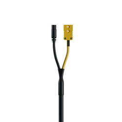 AiM MyChron5 S 2T Patch Lead Yellow TC Plug & Black 719 TR Plug