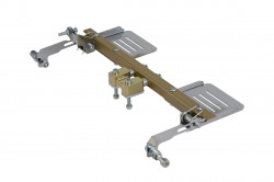 Complete rudder pedals for Mini NEOS