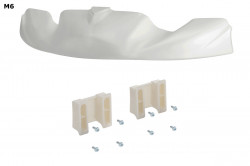 M6 front fairing with supports