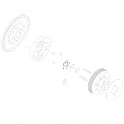 Spring washer 16.3x31.5x1.5