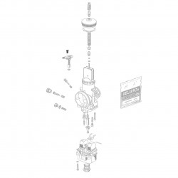 Starting device fixing screw