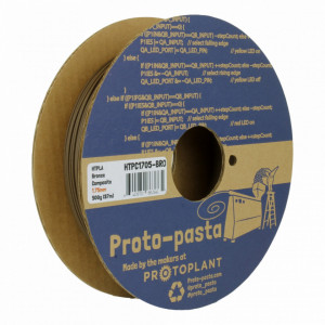 Filament Protopasta Bronze-filled Metal Composite HTPLA
