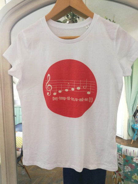 Tricou (EA) DEȘTEAPTĂ-TE ROMÂNE!