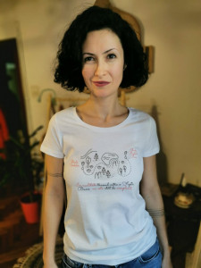 Tricou EA "Traseul către o faptă bună nu este atât de complicat"
