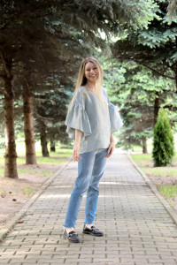 Bluza Cusută cu voie bună (model E)