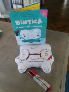 Jucărie de colorat Dințică