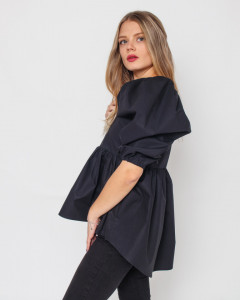 Bluza Privește înainte (negru)