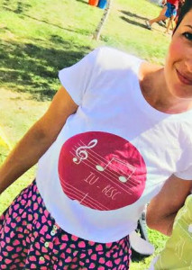 T-Shirt (Her) I LO-VE (Only in Romanian language)