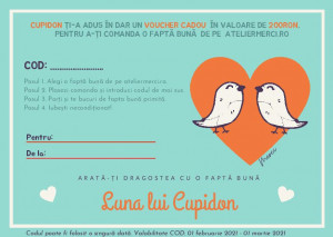 Voucher Cadou "IUBESC"