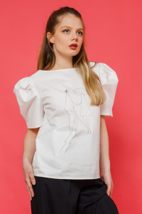 Bluza Cu capul în nori și cu picioarele pe Pamânt (model M)