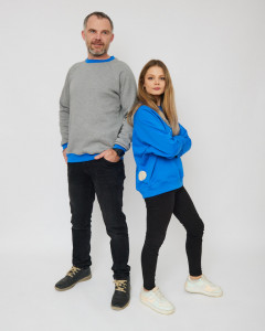 Bluza "CULOAREA ADEVĂRULUI ESTE GRI" (pachet EA și EL)