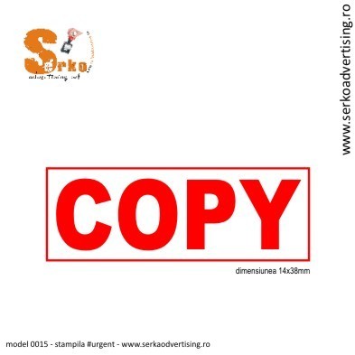 Stampila COPY