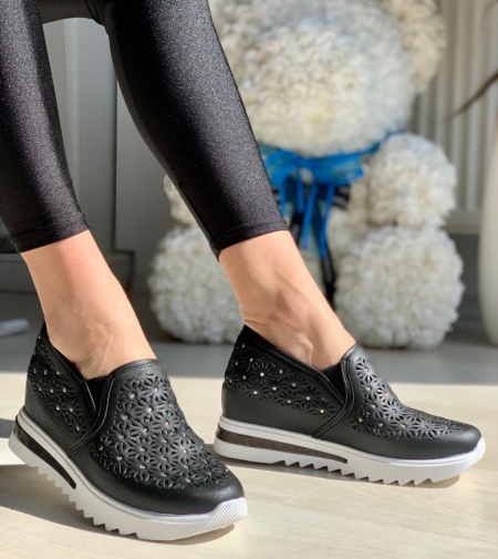 ESPADRILE COD: XJH-44 BLACK
