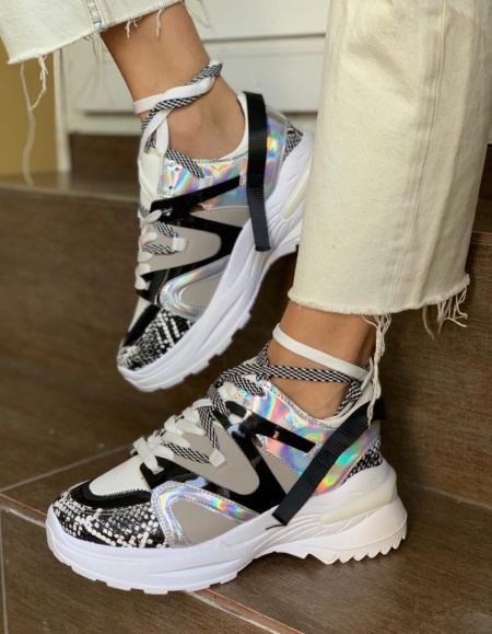 Pantofi sport cod: LA61 White