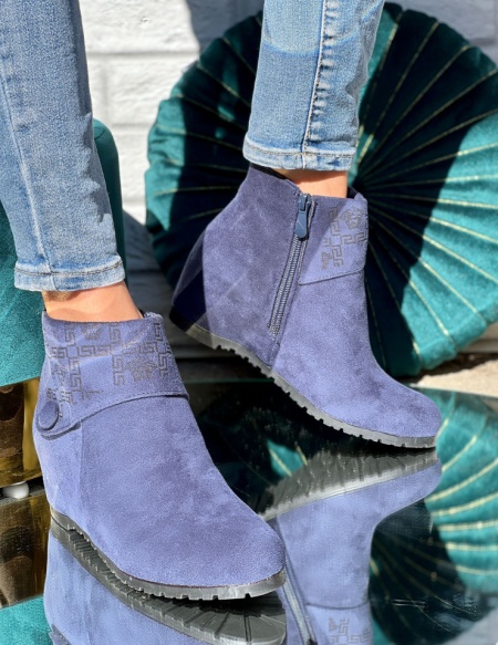 Botine cod: H123-4 Navy
