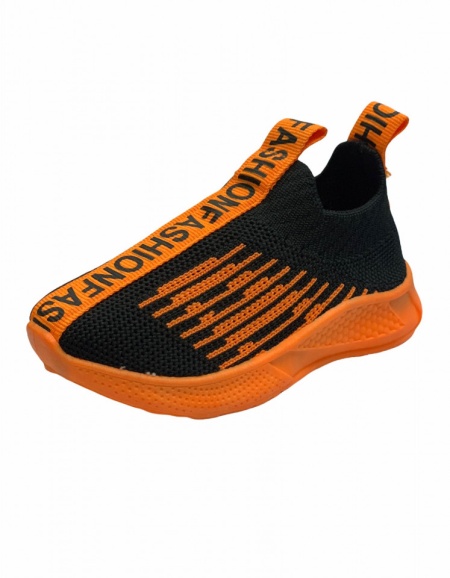 Espadrile cod:W14Black/Orange