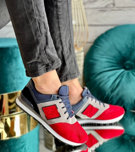 Pantofi Sport Cod: 121 Red/Blue