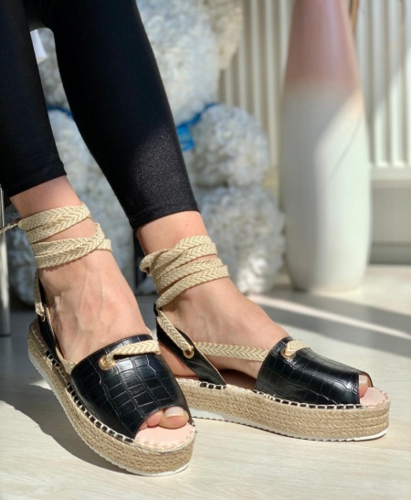 Sandale cod: PAN004 BLACK