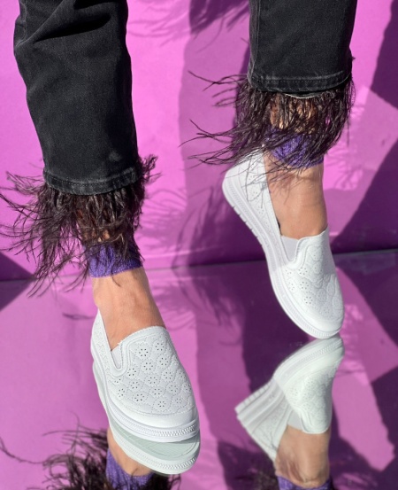 Espadrile Cod: F32 White